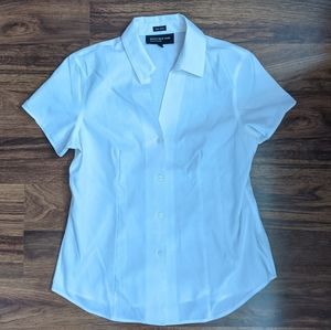 Women's white dress shirt